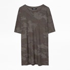 Tommy Lin T-shirt - Men’s camouflage-print linen T-shirt