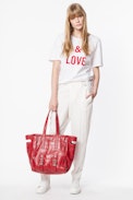 Bella Saint Val T-shirt - Women’s slogan T-shirt.
