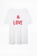 Bella Saint Val T-shirt - Women’s slogan T-shirt.