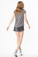 Skinny Strass T-shirt - Slogan T-shirt.