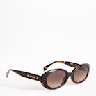 SZV232 Glasses - Women’s brown oval glasses