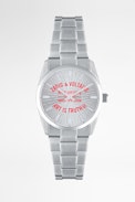 Montre Timeless Glitter - Montre femme en acier, motif imprimé