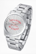 Montre Timeless Glitter - Montre femme en acier, motif imprimé