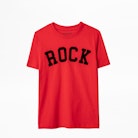 KIDS’ KITA T-SHIRT - Boys’ red T-shirt.