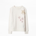 KIDS’ FAME SWEATSHIRT - Girls’ nude sweatshirt.