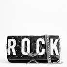 Pochette Rock ZV - Pochette noire matelassée femme en cuir