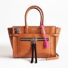 Candide Medium Zip Bag - Women’s camel-colored leather bag.
