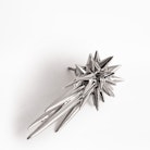 Mono Boucle D'Oreille Giant Comète ZV x Cécil - Mono boucle d'oreille argentée en forme de comète