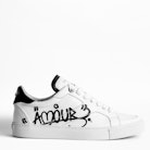 ZV1747 Board Jormi Sneakers - Women’s white leather low-top sneakers