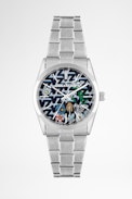 Monogram Fusion Watch - Zadig&Voltaire woman's watch in steel with blue ZV monogram