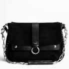 Kate XL Suede Bag - Kate XL Suede women’s black Bag designed by Kate Moss and Cecilia Bönström