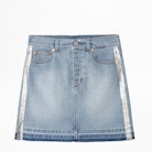 Juicy Denim Blue Skirt - Women’s short blue skirt.