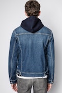 Base Denim Jacket - Blue denim jacket.