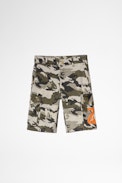 Child’s Lucas shorts - Boy's camouflage-print shorts.