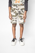Child’s Lucas shorts - Boy's camouflage-print shorts.