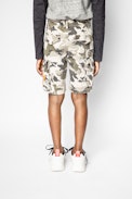 Child’s Lucas shorts - Boy's camouflage-print shorts.