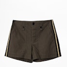Short Step Mili - Short marron femme.