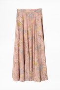 Joyo Print Glam Rock Skirt - Women’s long printed skirt.