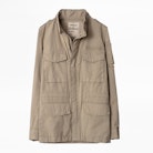 Bernard Parka - Men’s khaki short parka.