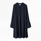 Raika Satin Dress - Women’s short dress.