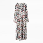 Roux Print Flower Dress - Women’s long printed dress.