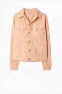 Blouson Base Velvet - Herrenblouson aus Samt.