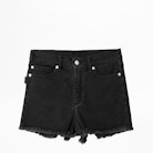 Short Storm Black Print Voltaire - Short noire femme.