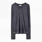 Pull Monastir - Pull col tunisien homme en laine mérinos.