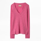 Sourca Cachemire Sweater - Women’s pink cashmere sweater.