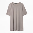T-Shirt Ted - T-shirt gris homme imprimé au dos du modèle.