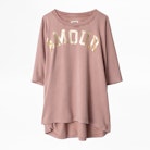 Sweatshirt Portland Amour Foil - Sweatshirt femme, coupe ample.