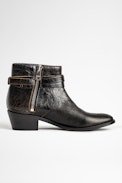 Pilar Used Ankle Boots - Women's black ankle boots