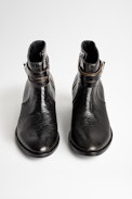 Pilar Used Ankle Boots - Women's black ankle boots