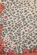 Delta Léopard Scarf - Women’s leopard-print scarf