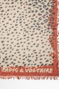 Delta Léopard Scarf - Women’s leopard-print scarf