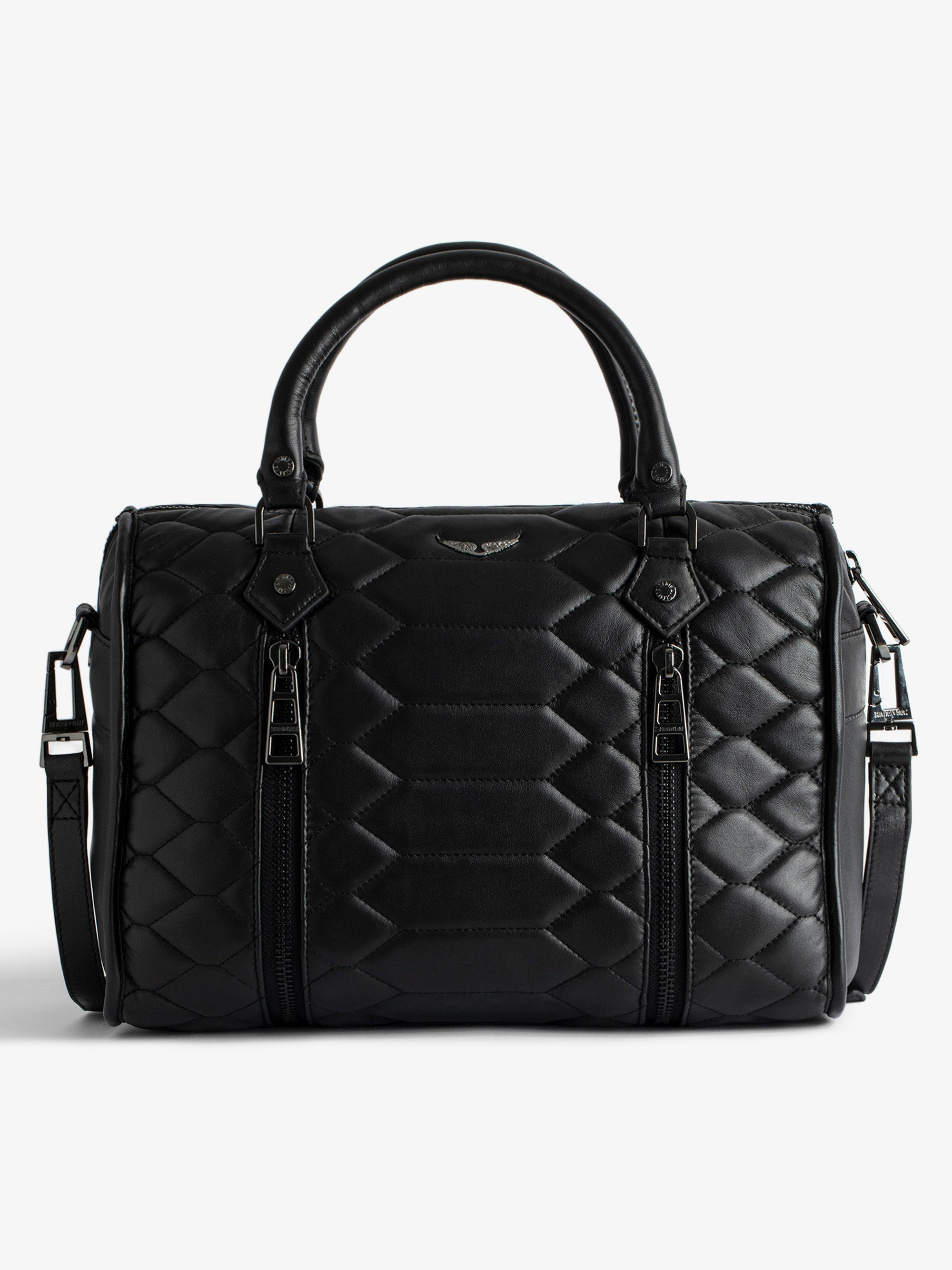 Tasche Sunny Medium #2 Mat XL Scale - Damentasche aus gestepptem Lammleder