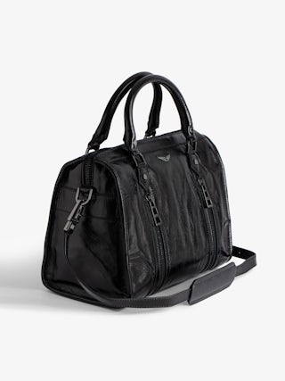 Borsa Sunny Medium #2 Vintage Patent - Borsa iconica Sunny Medium in pelle effetto vintage.