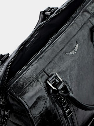 Sac Sunny Medium #2 Vintage Patent - Sac iconique Sunny Medium en cuir effet vintage.