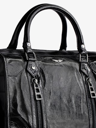 Borsa Sunny Medium #2 Vintage Patent - Borsa iconica Sunny Medium in pelle effetto vintage.