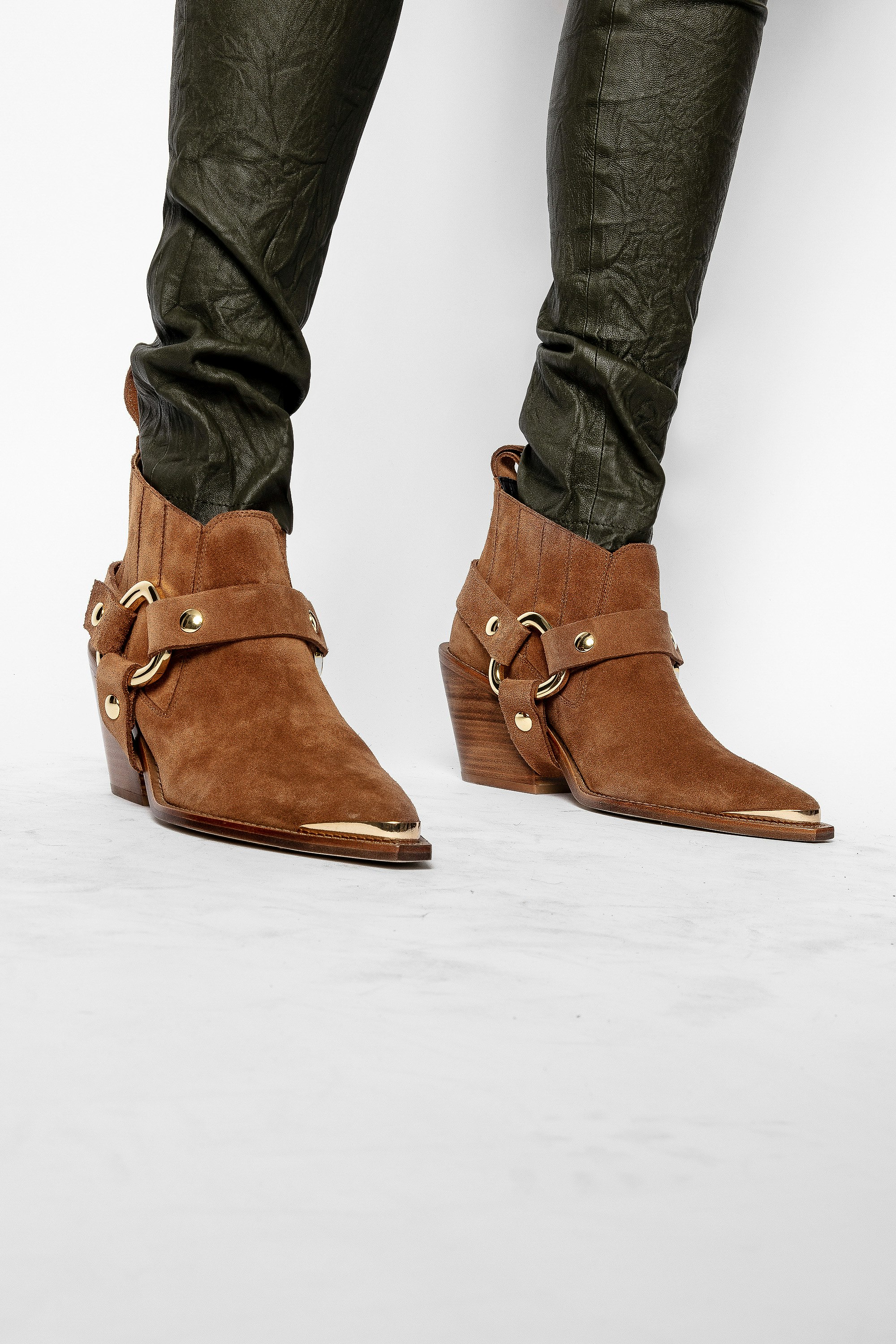suede ankle boots