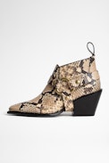 Bottines N'Dricks Wild - Bottines femme à talons biseautés