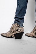 Bottines N'Dricks Wild - Bottines femme à talons biseautés