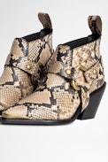 Bottines N'Dricks Wild - Bottines femme à talons biseautés