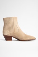 Tyler Suede Ankle Boots - Women's taupe ankle boots