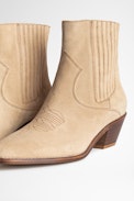 Tyler Suede Ankle Boots - Women's taupe ankle boots