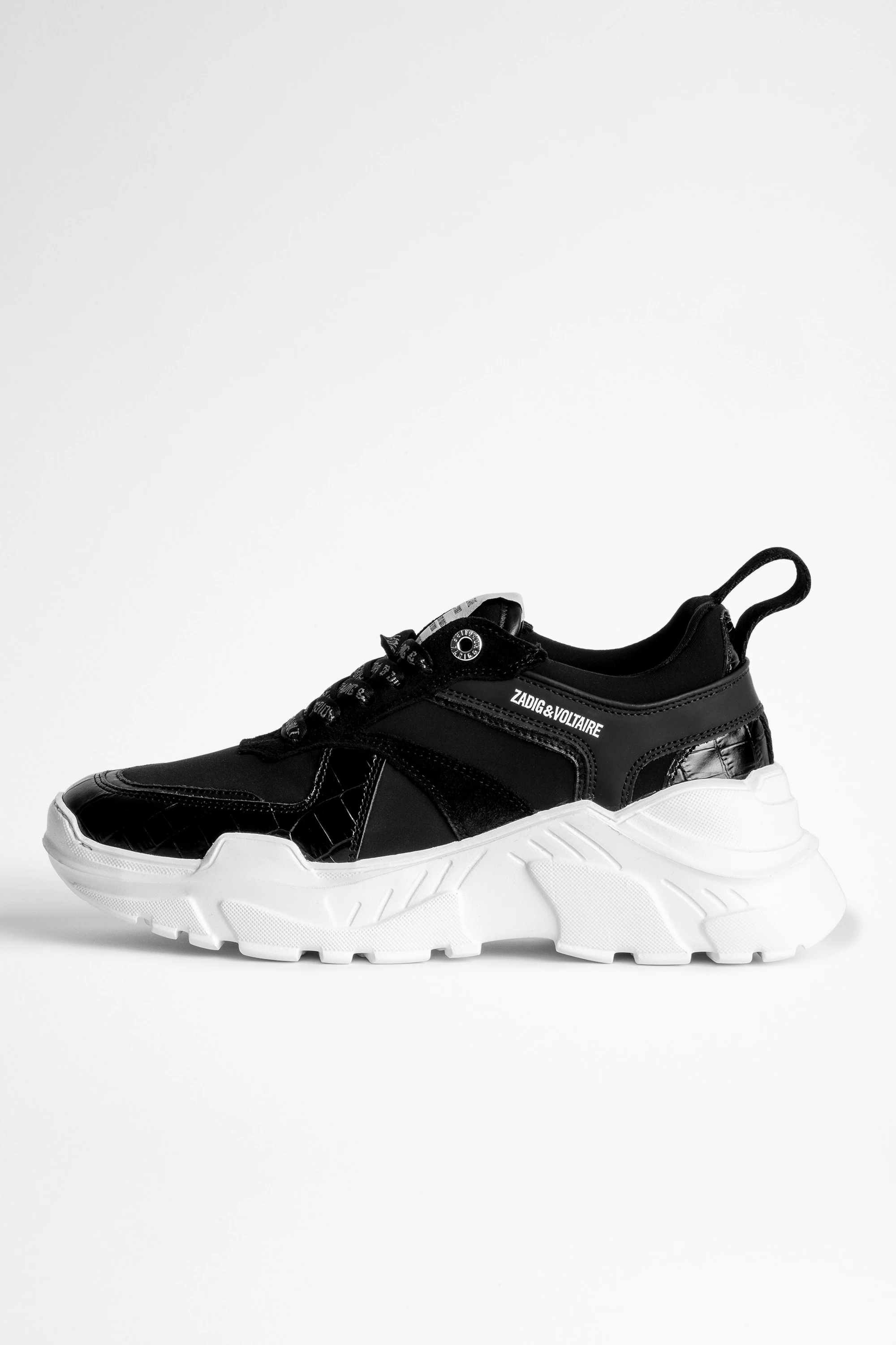 zadig & voltaire women's future lace up sneakers