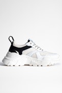 Future Sneakers - Women's white and black trainers