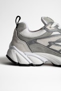 Wave Sneakers - Women’s gray running shoes