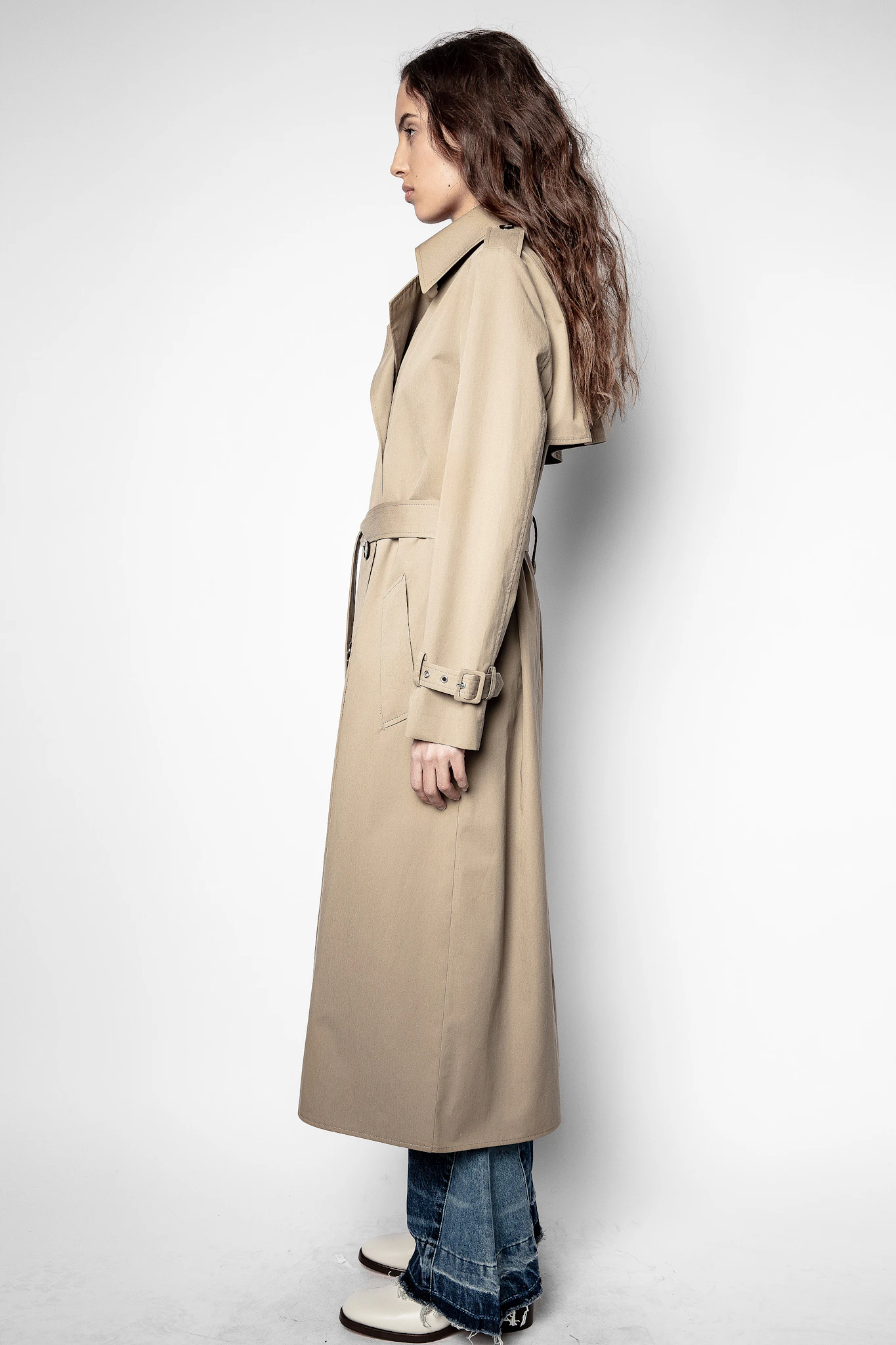La Parisian trench coat coat women Zadig