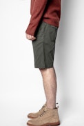 Short Pascal Chino - Short gris homme
